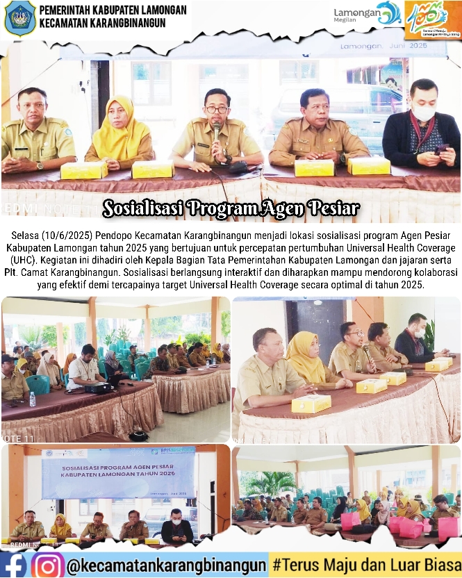 Sosialisasi Program Agen Pesiar