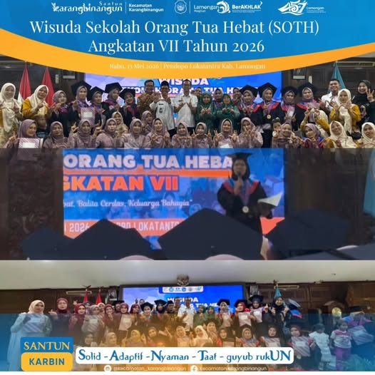 Foto: Wisuda sekolah orang tua hebat (SOTH) angkatan VII tahun 2026