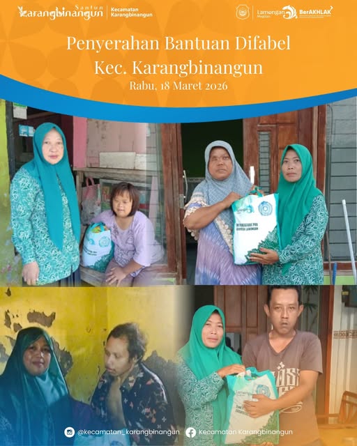 Foto: Penyerahan Bantuan Difabel