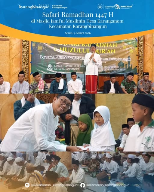 Foto: Safari Ramadhan 1447H di Masjid Jami'ul Muslimin Desa Karanganom