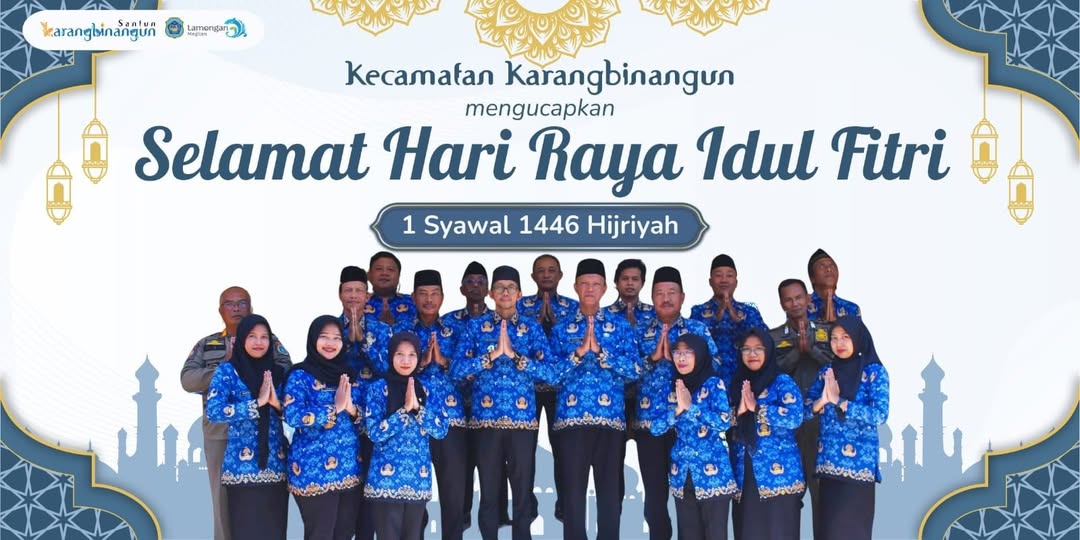 Foto: Selamat Hari Raya Idul Fitri 1446 Hijriah