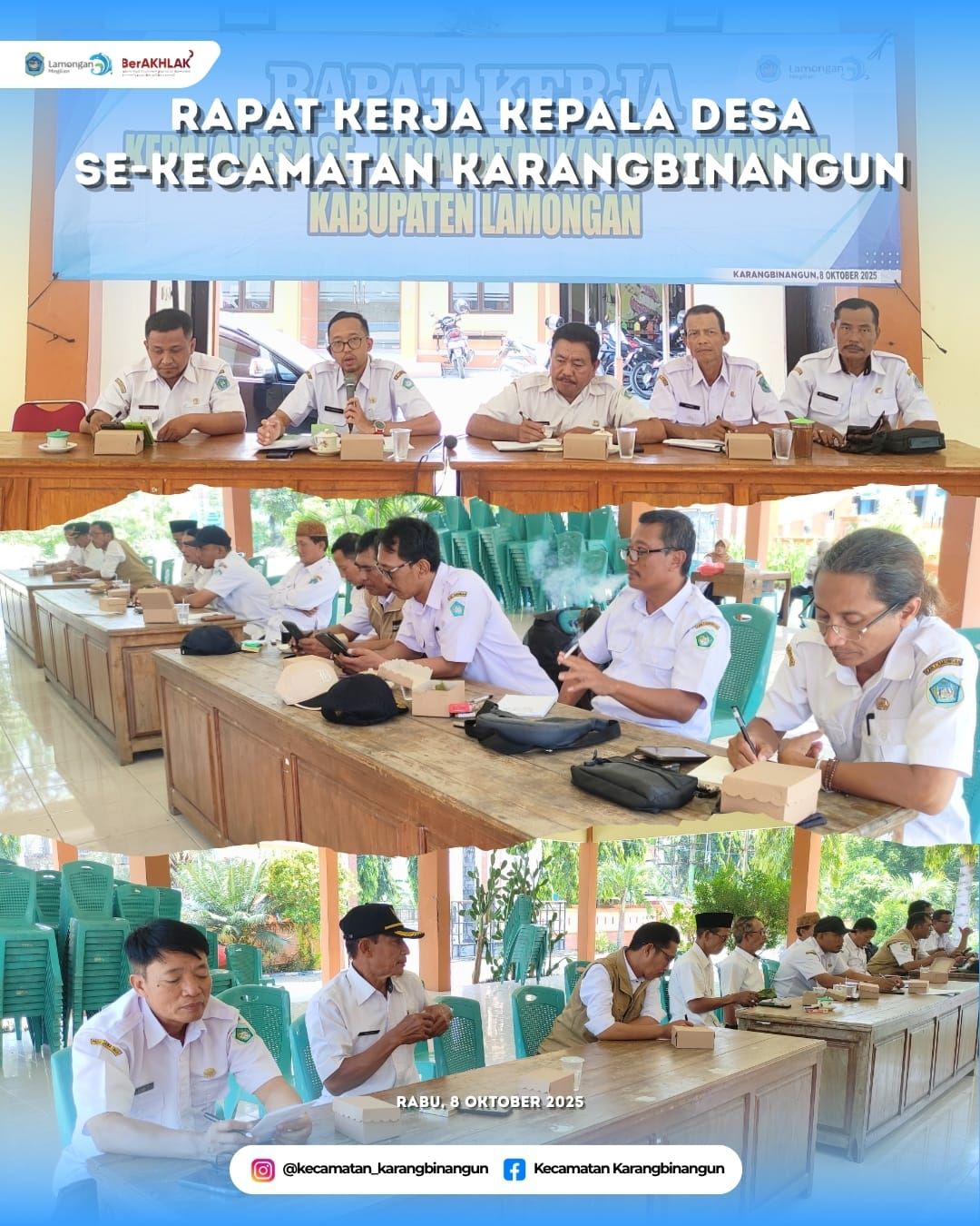 Foto: Rapat Kerja Kepala Desa