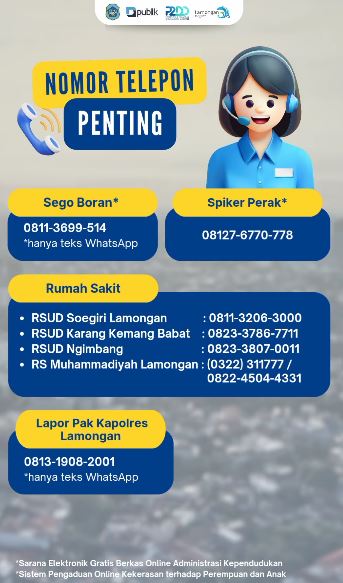 NOMOR TELFON PENTING!