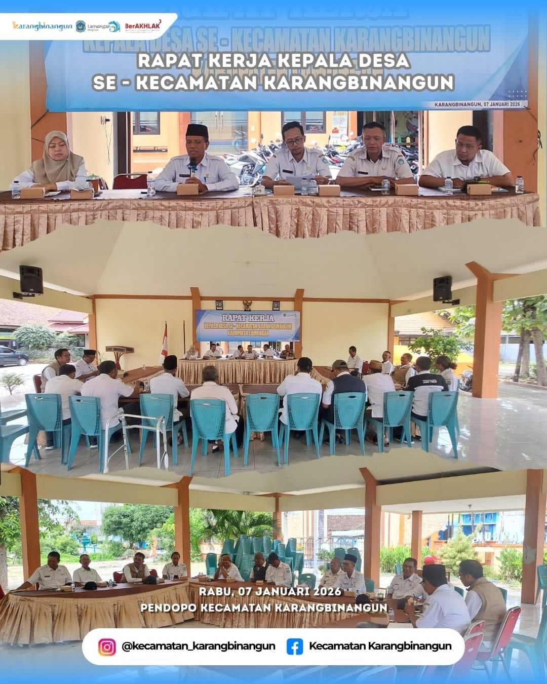 Foto: Rapat Kerja Kepala Desa