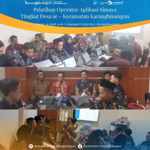 Foto: Pelatihan Operator Aplikasi Simaya