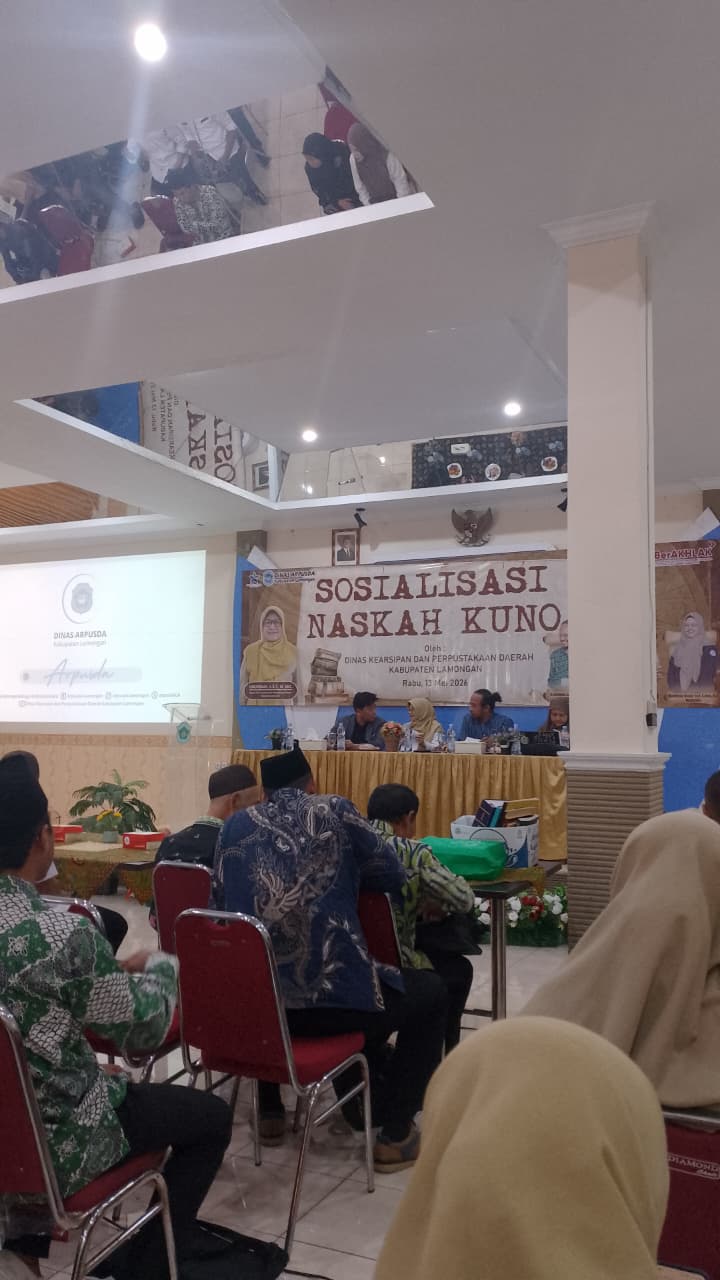 Menghadiri Sosialisasi Naskah Kuno