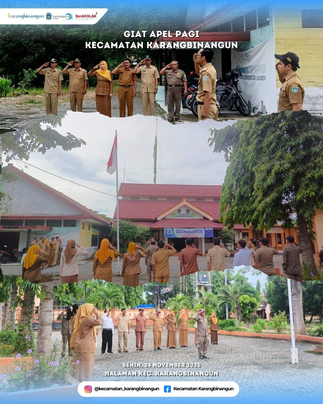 Foto: Giat Apel Senin Pagi