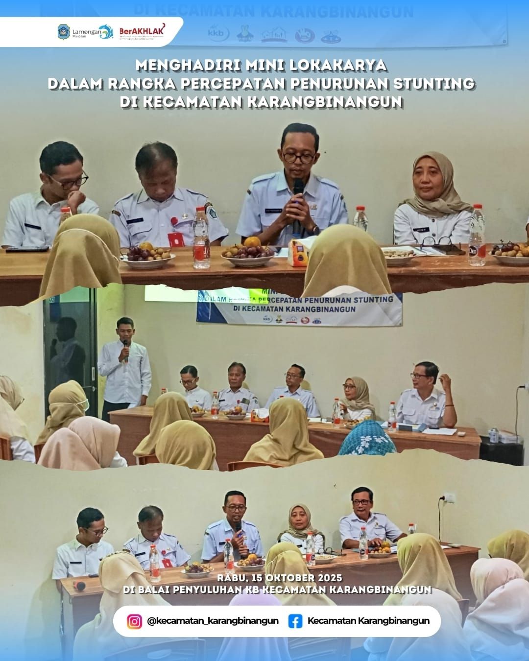 Foto: Mini Lokakarya Dalam Rangka Percepatan Penurunan Stunting