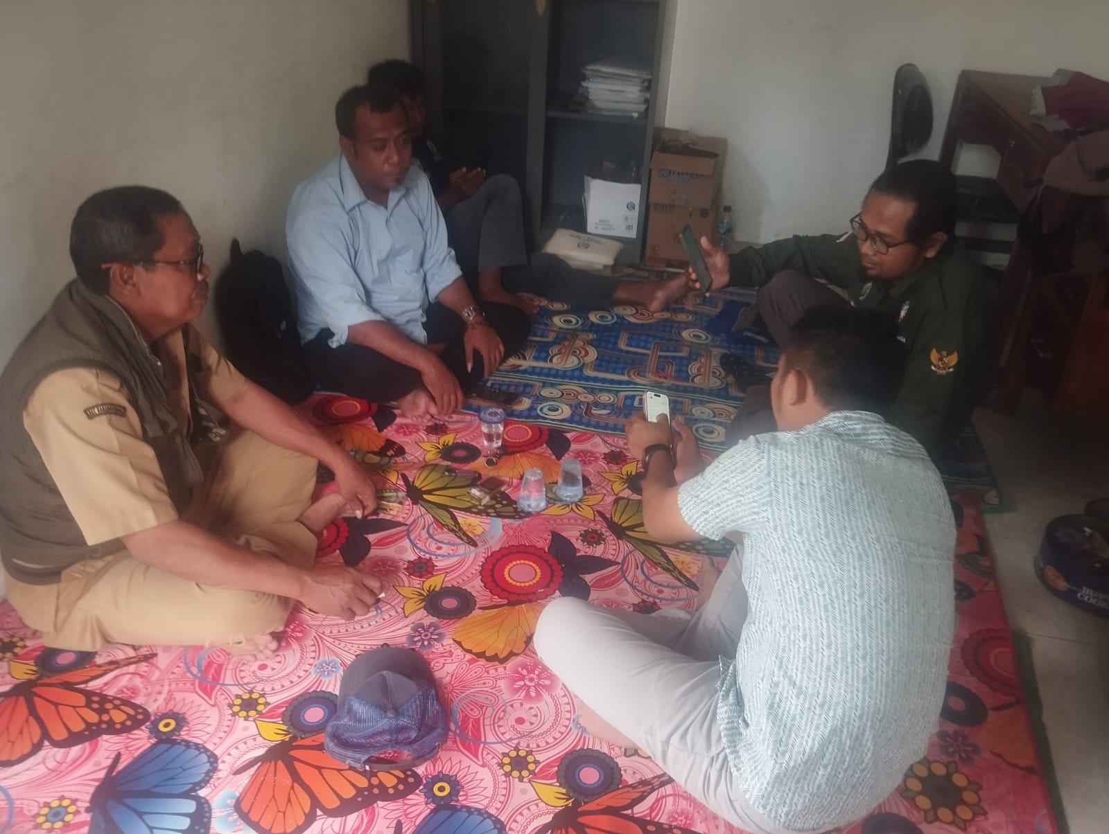 Foto: Kordinasi dengan teman pendamping desa dan KDMP