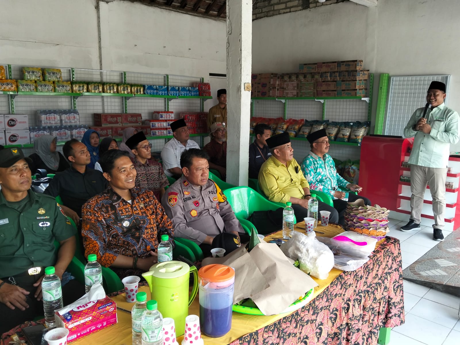 Foto: Pembukaan Gerai Sembako Koperasi Desa Merah Putih