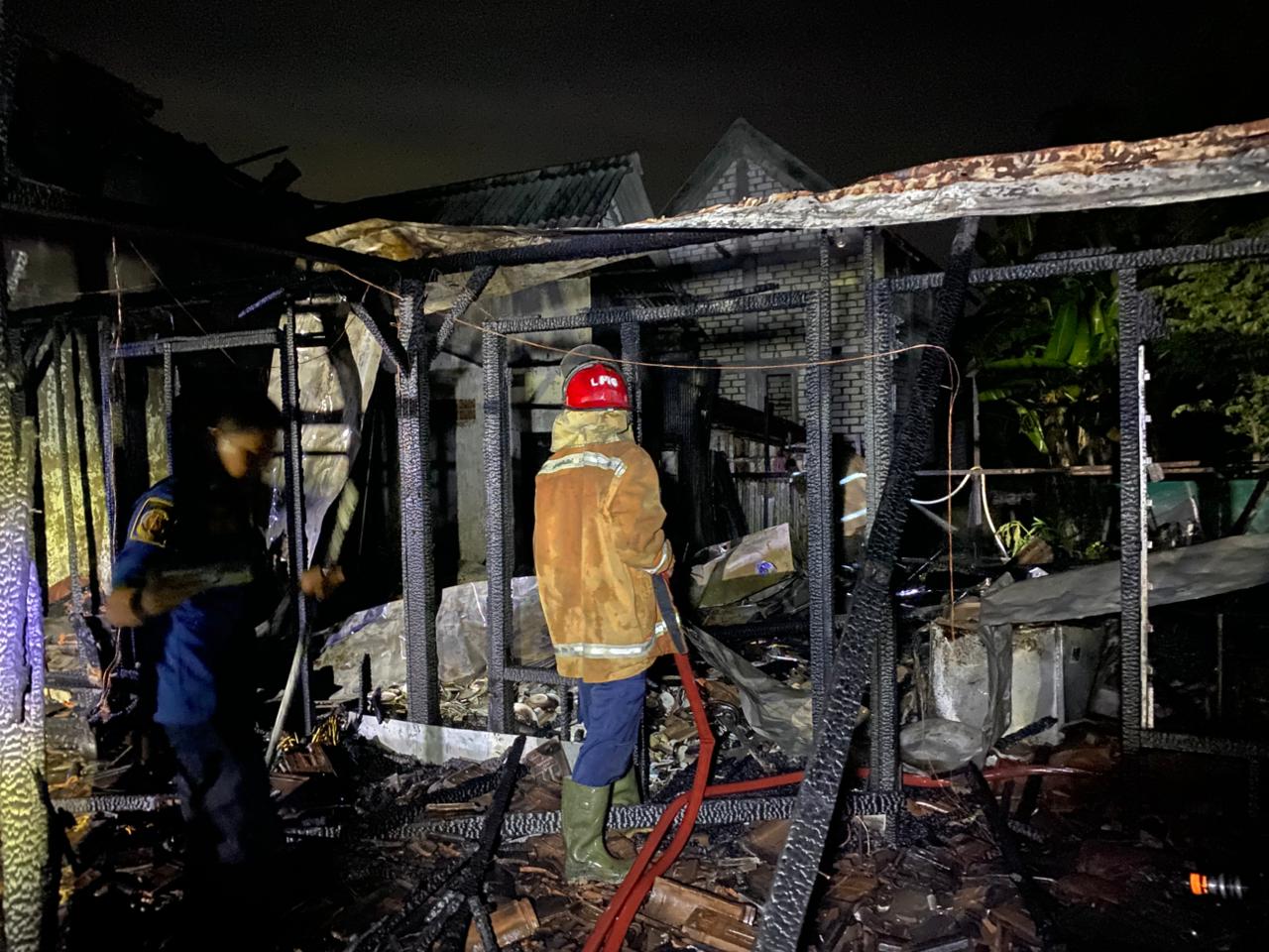 Foto: Musibah Kebakaran Di Desa Kalanganyar