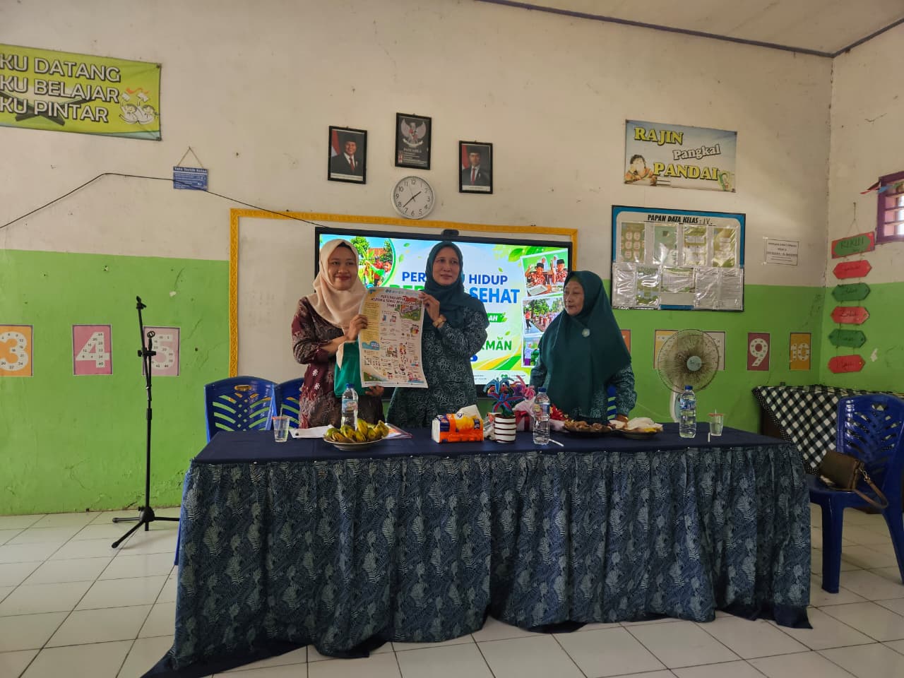 Foto: Verifikasi Lapangan PHBS LBS Tahun 2026 di SDN Kaligerman Berlangsung Kondusif