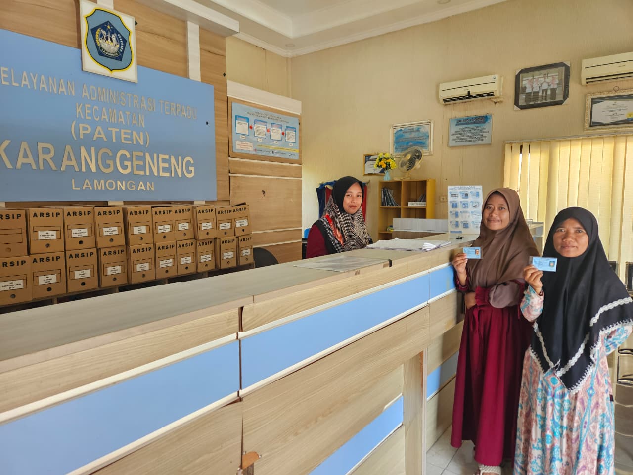 Foto: Meski Hari Libur, PATEN Karanggeneng Tetap Buka Layani Masyarakat
