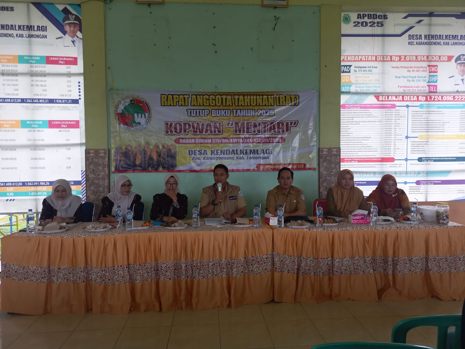 Foto: RAT Koperasi Wanita “Mentari” Desa Kendalkemlagi Berjalan Lancar