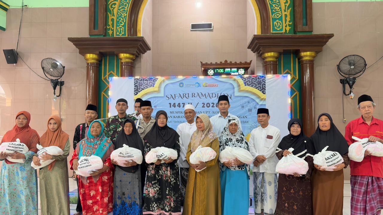 Foto: Safari Ramadhan 1447 H Kecamatan Karanggeneng di Dusun Simo Desa Sungelebak Disertai Penyaluran Zakat Baznas