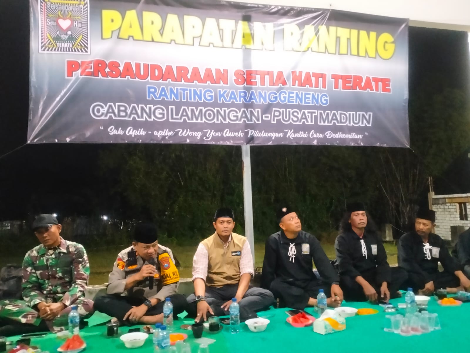 Foto: Parapatan Ranting Persaudaraan Setia Hati Terate Ranting Karanggeneng