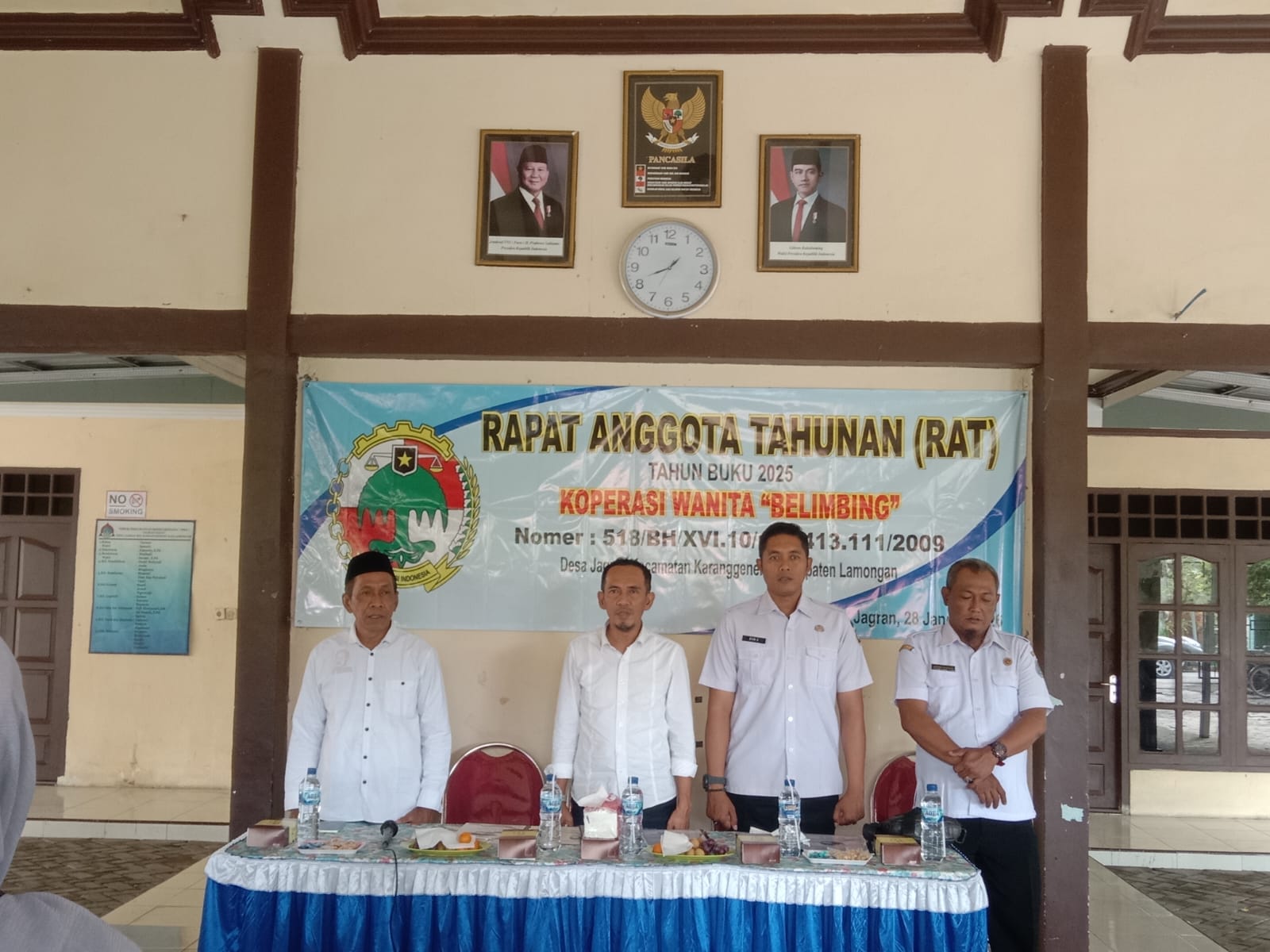 Foto: RAT Koperasi Wanita “Belimbing” Desa Jagran Berjalan Lancar