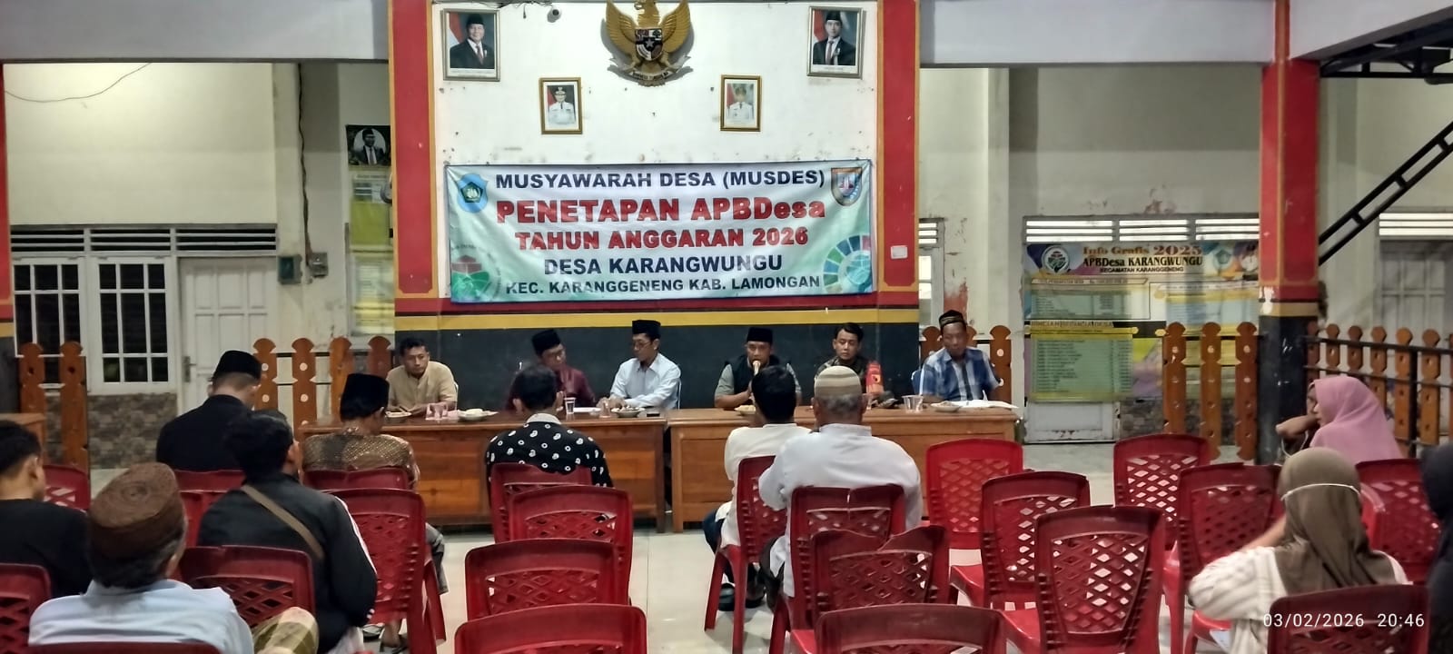 Foto: Musdes Penetapan APBDes Tahun Anggaran 2026 Desa Karangwungu Berjalan Lancar dan Partisipatif