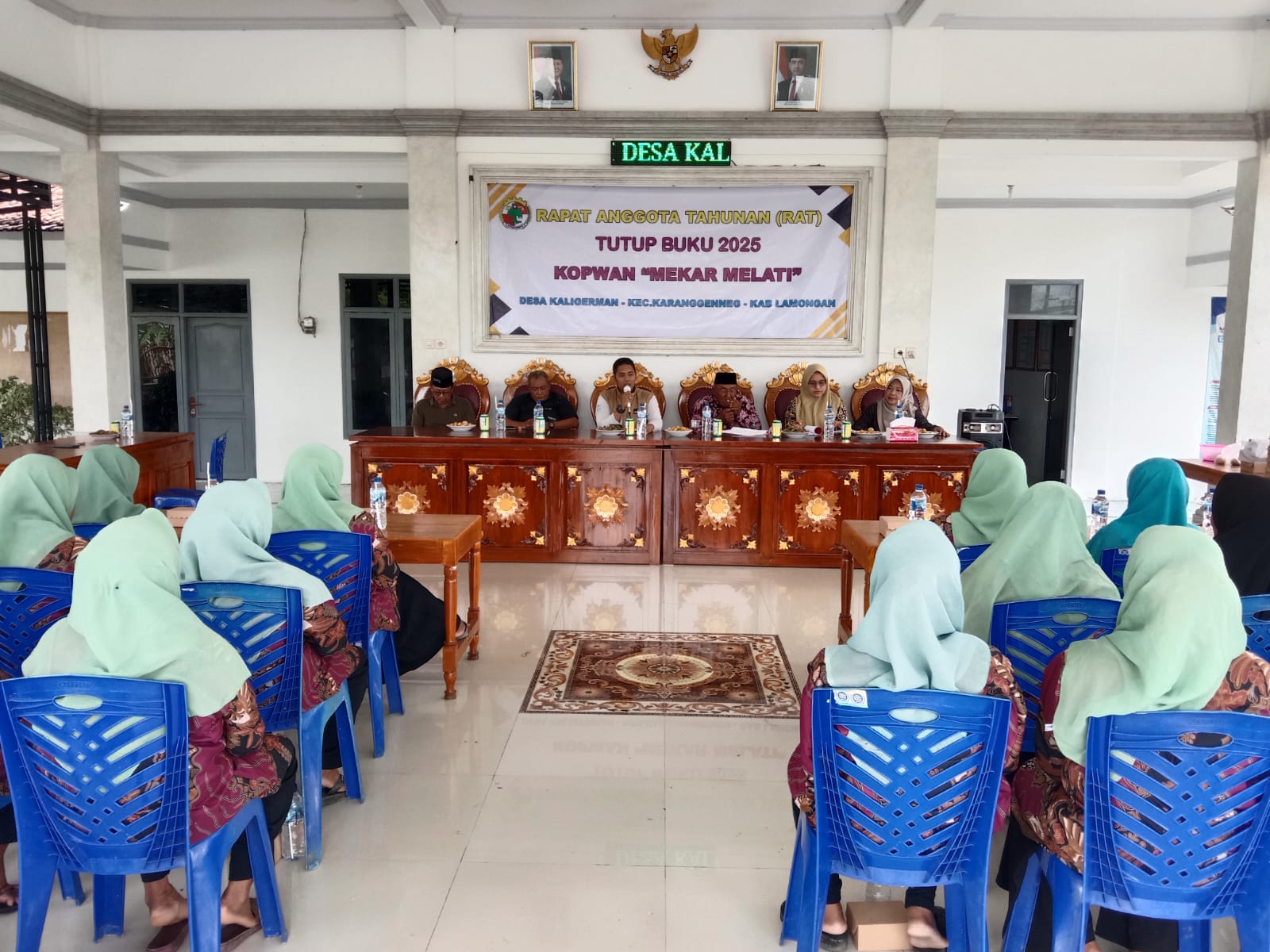 Foto: RAT Tutup Buku 2025 Koperasi Wanita Mekar Melati Desa Kaligerman