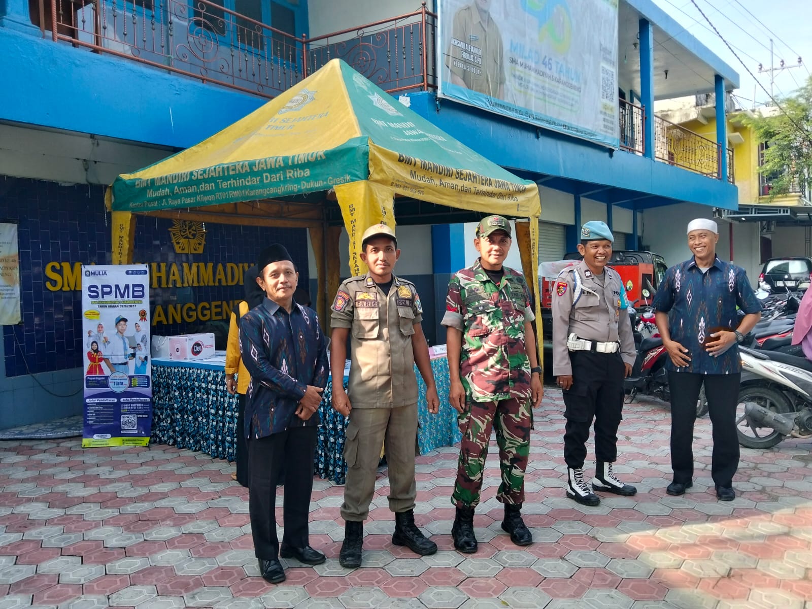 Foto: Giat PAM Pelepasan Siswa Siswi SMA Muhammadiyah Karanggeneng Berjalan Aman dan Lancar