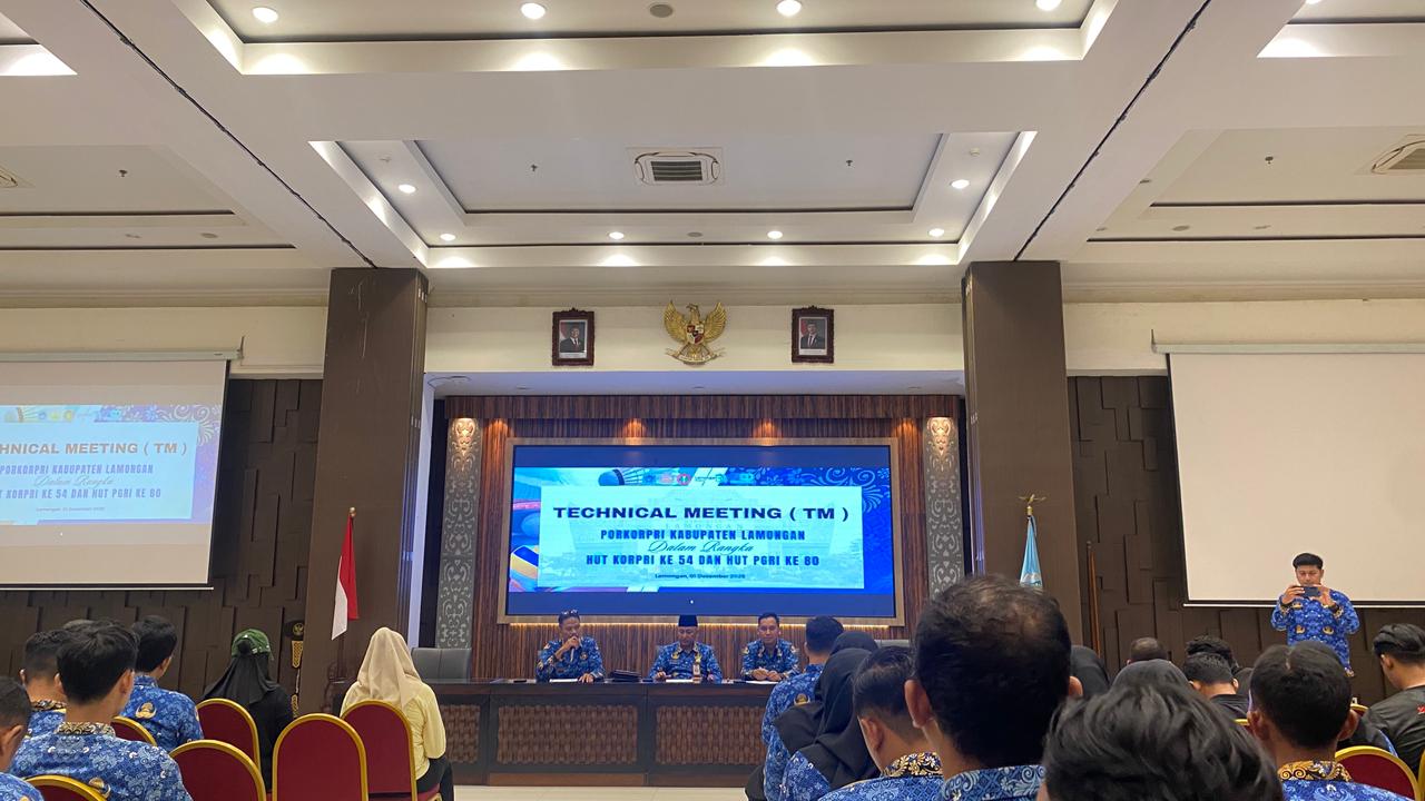 Foto: Technical Meeting Lomba KORPRI