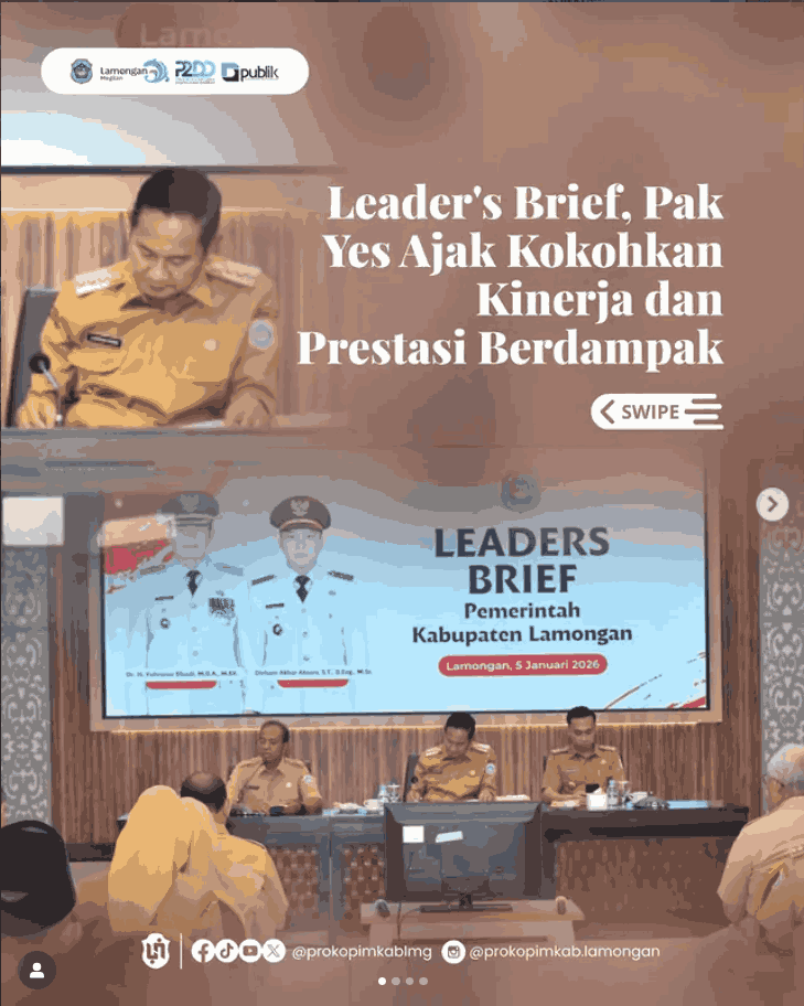 Foto: Leader's Brief, Pak Yes Ajak Kokohkan Kinerja dan Prestasi Berdampak
