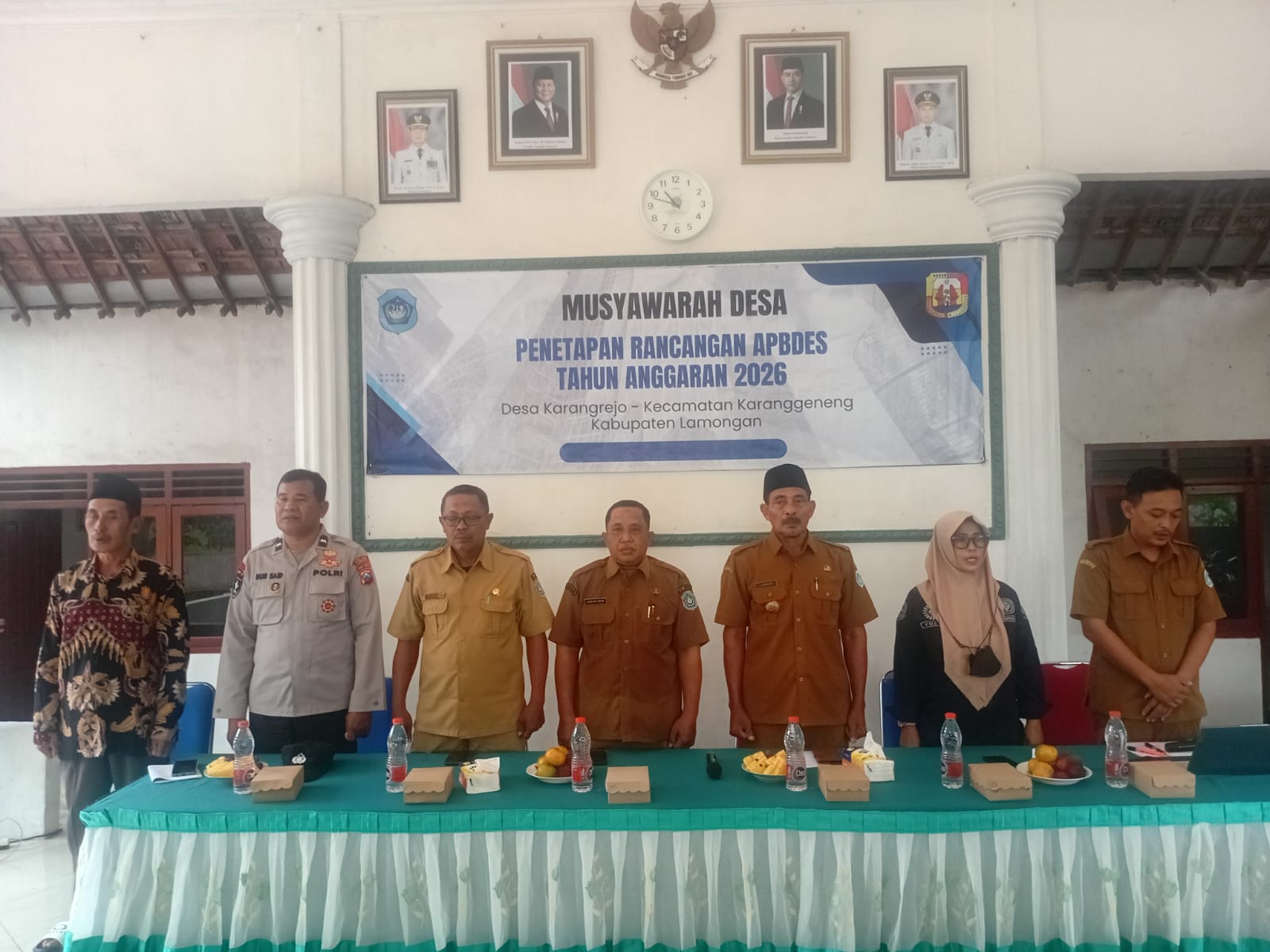 Foto: Musdes Penetapan APBDes Tahun Anggaran 2026 Desa Karangrejo