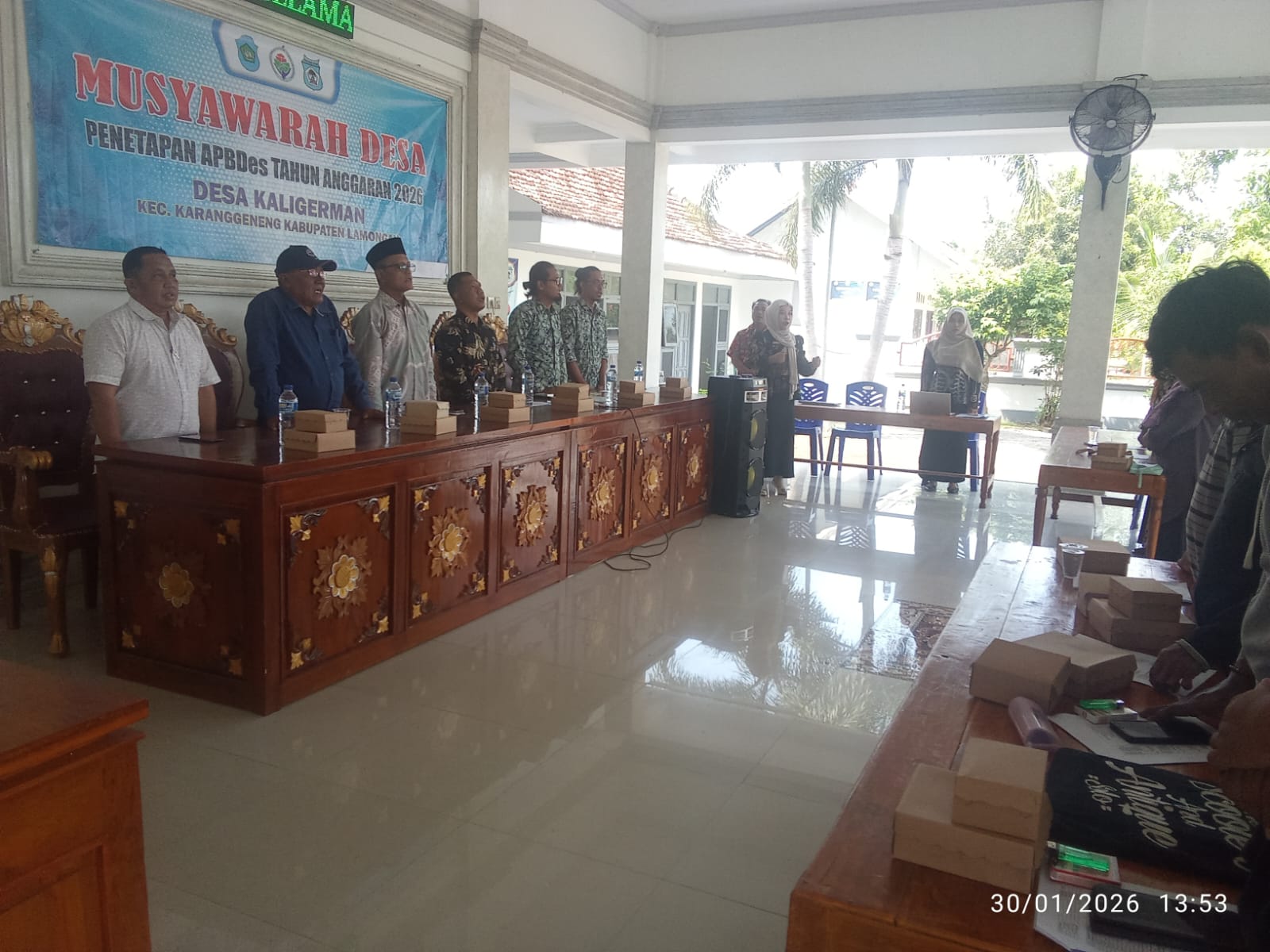 Foto: Musdes Penetapan APBDes Tahun Anggaran 2026 Desa Kaligerman