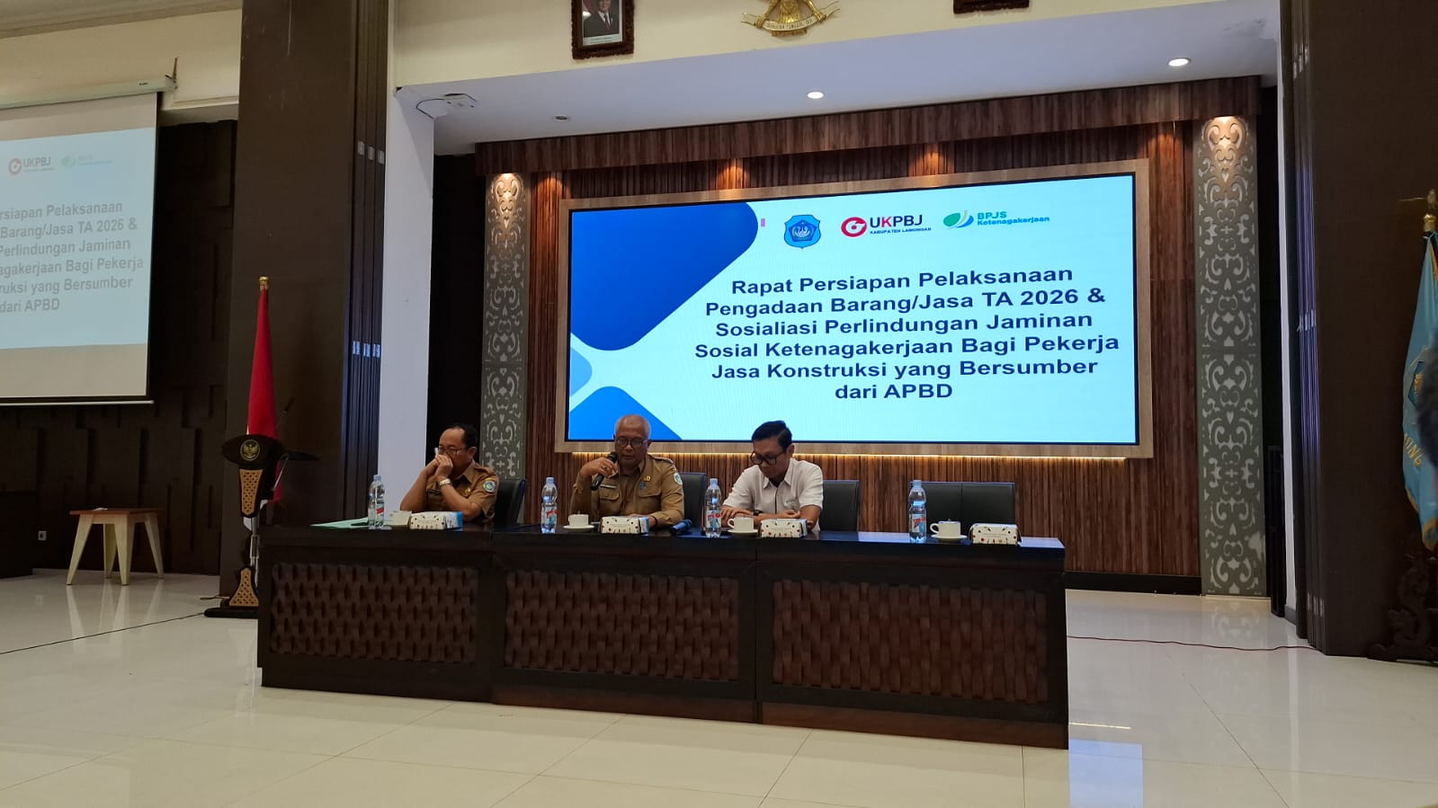 Foto: Rapat Persiapan Pelaksanaan Pengadaan Barang/Jasa TA 2026 dan Sosialisasi Jaminan Sosial Ketenagakerjaan
