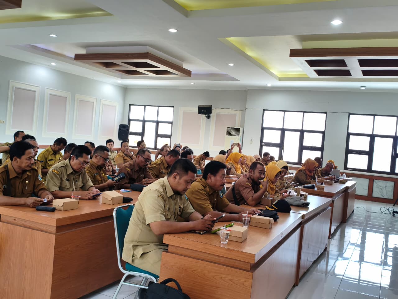 Foto: Rakor Kasi PPM dan Kasi Pemerintahan