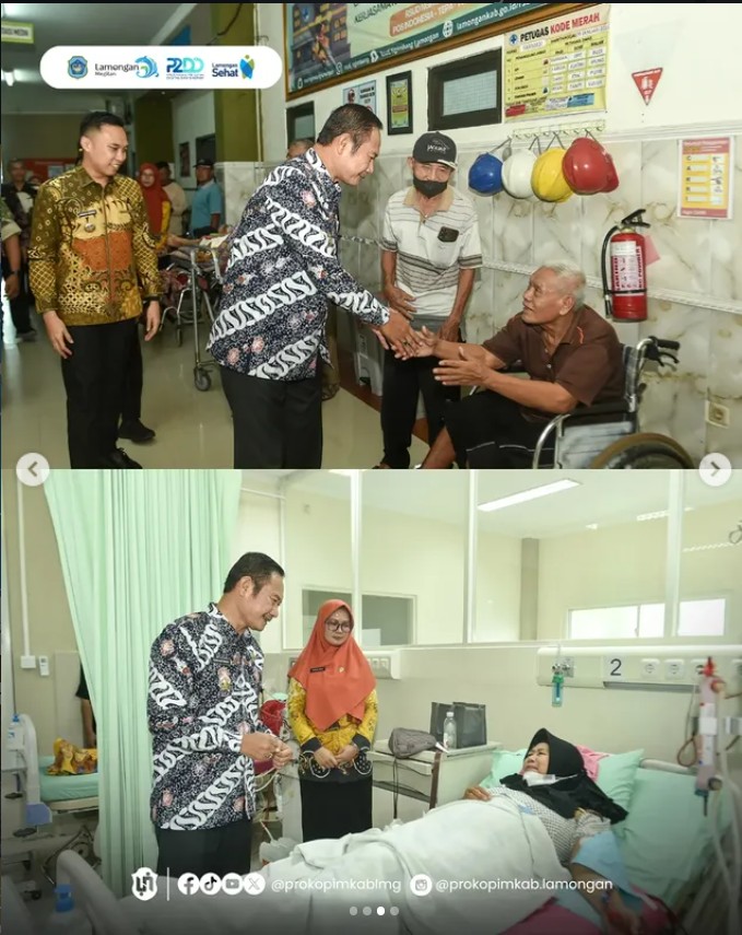 Foto: Sambut HJL Ke-457, Pak Yes Resmikan Layanan Baru RSUD Ngimbang dan Bakti Sosial Operasi Katarak