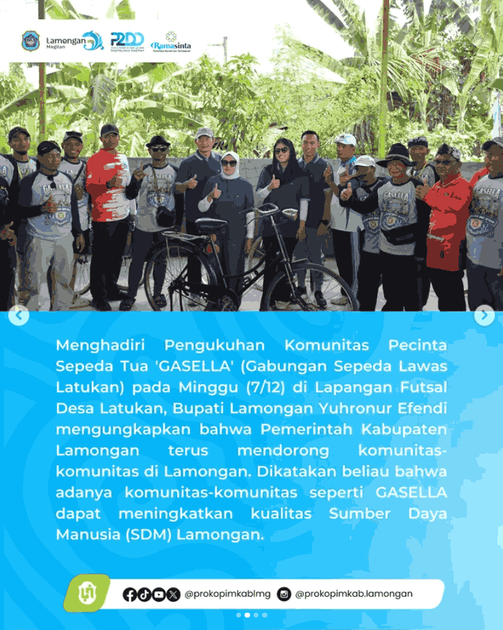 Foto: Dorong SDM Lebih Produktif, Pak Yes Hadiri Pengukuhan GASELLA