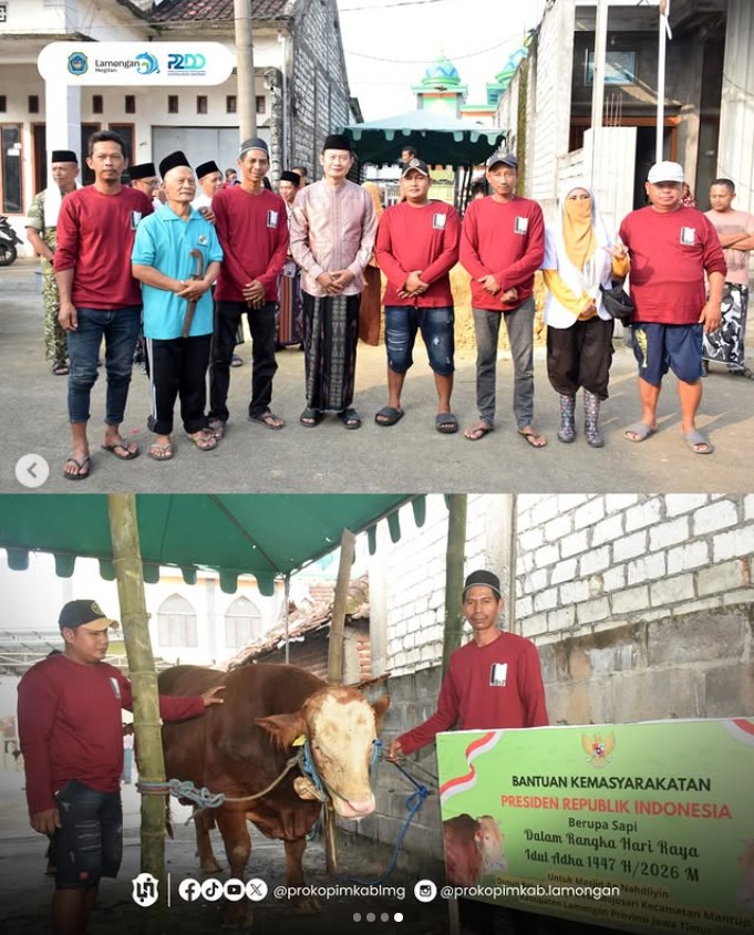 Foto: Serahkan Bantuan Kurban Presiden RI, Pak Yes Dorong Penguatan Ekonomi dan Kesehatan Masyarakat