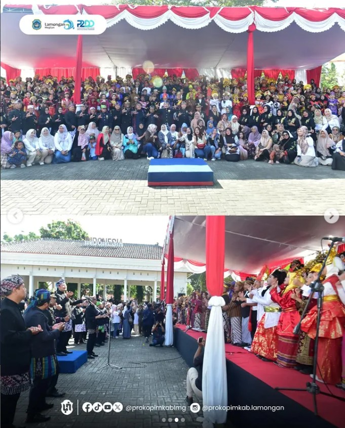 Foto: Hardiknas 2026, Pemkab Lamongan Beri Apresiasi bagi Insan Pendidikan Berprestasi