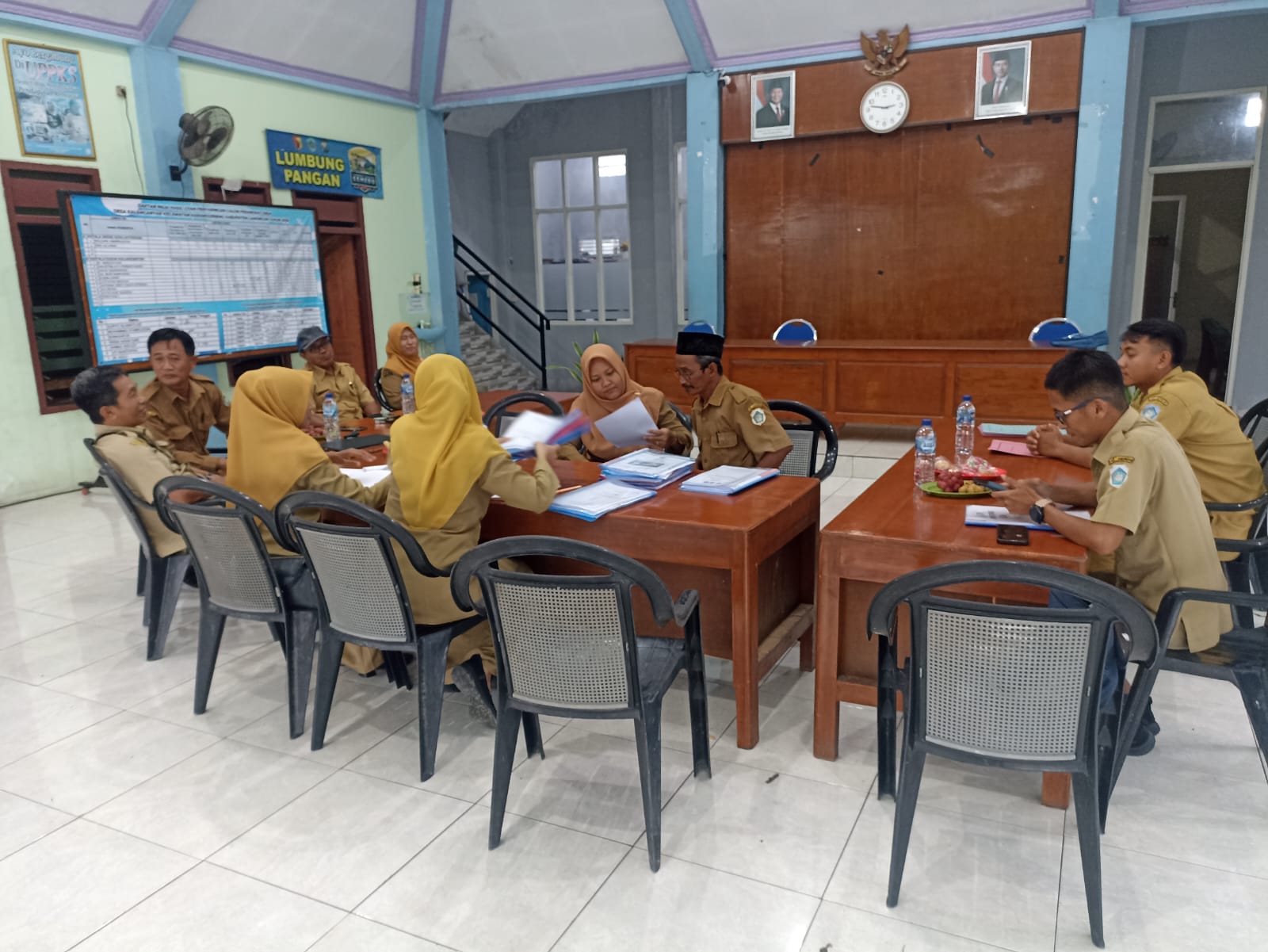 Foto: Pemeriksaan Inspektorat Di Desa Kalanganyar