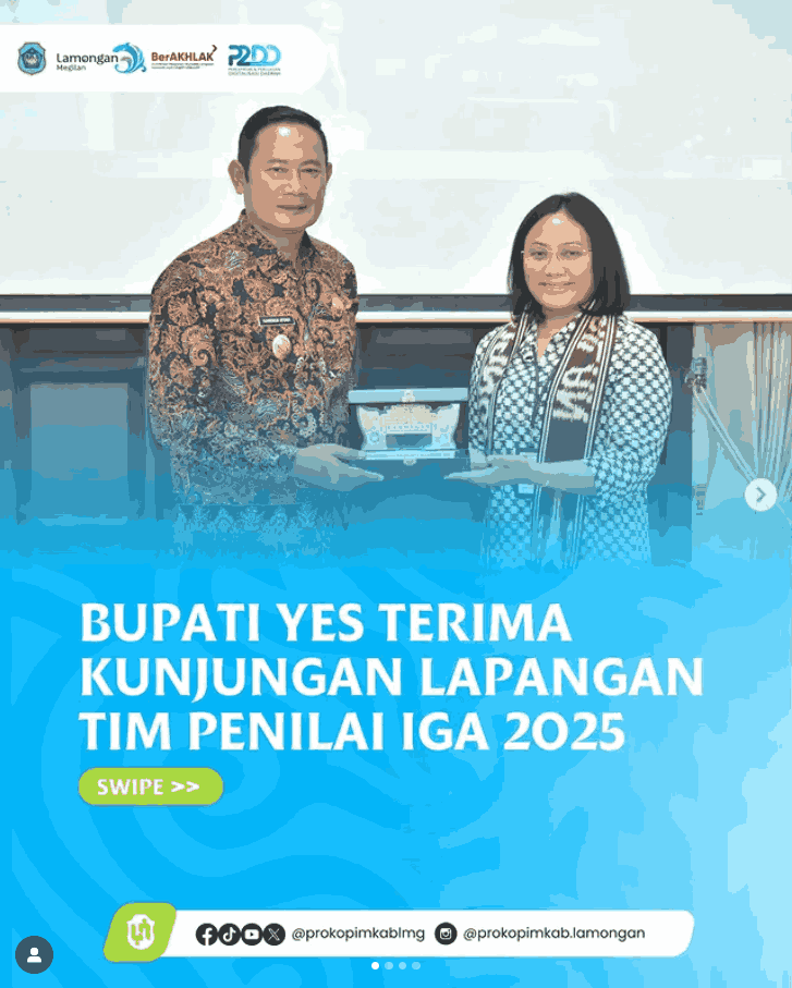 Foto: Bupati Yes Terima Kunjungan Lapangan Tim Penilai IGA 2025