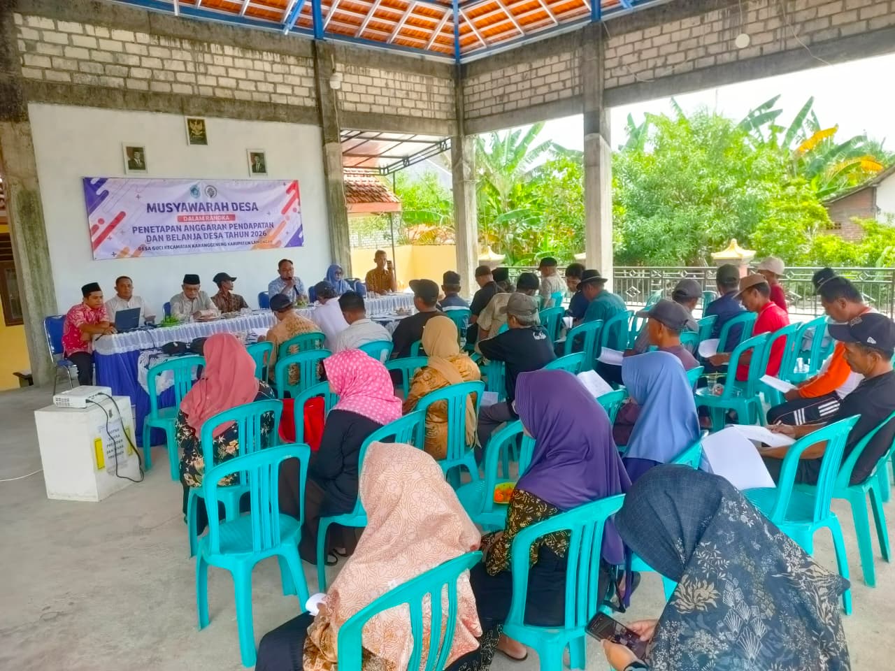 Foto: Musdes Penetapan APBDes Tahun Anggaran 2026 Desa Guci