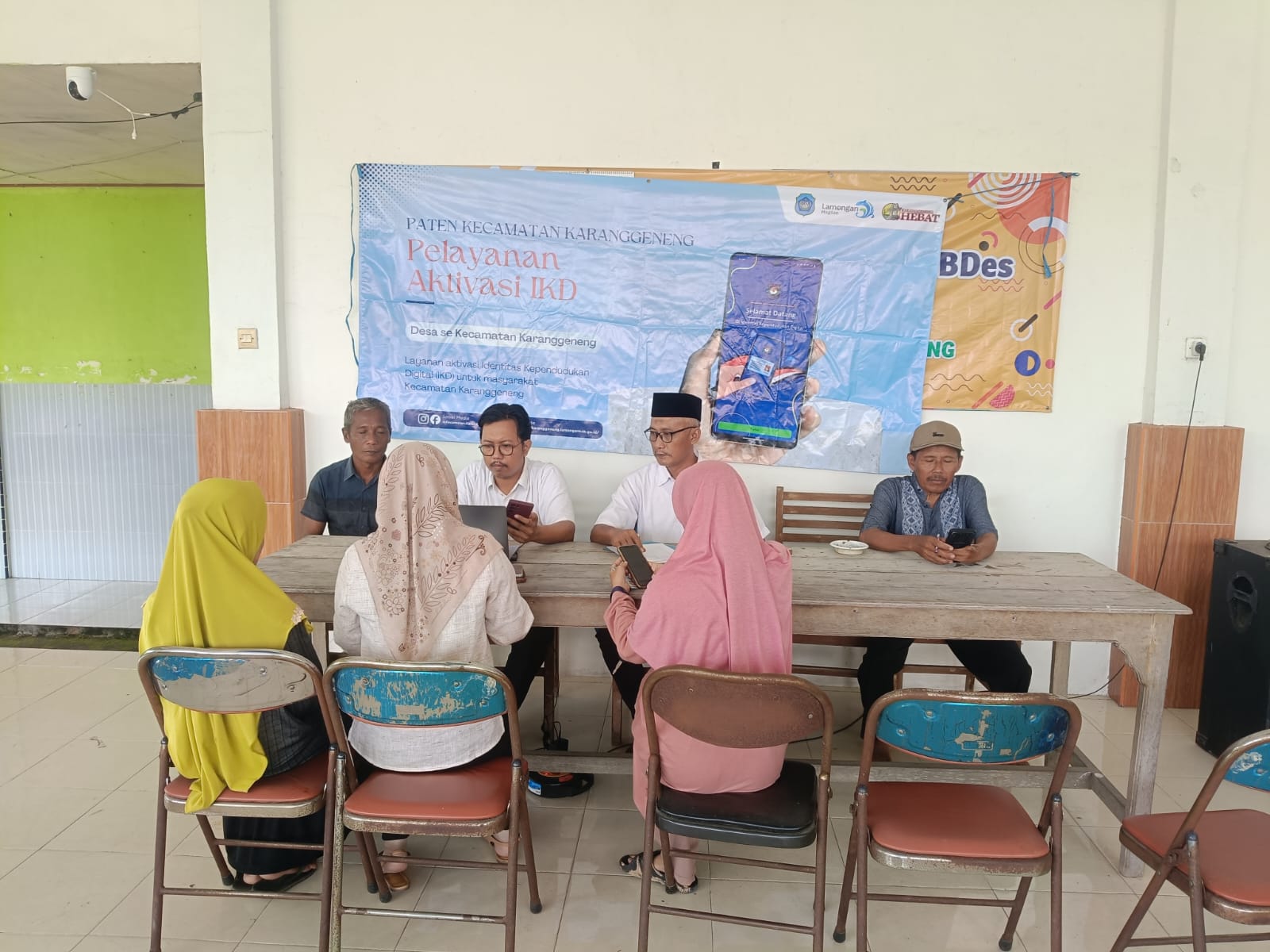 Foto: Aktivasi Identitas Kependudukan Digital (IKD) di Desa Bantengputih