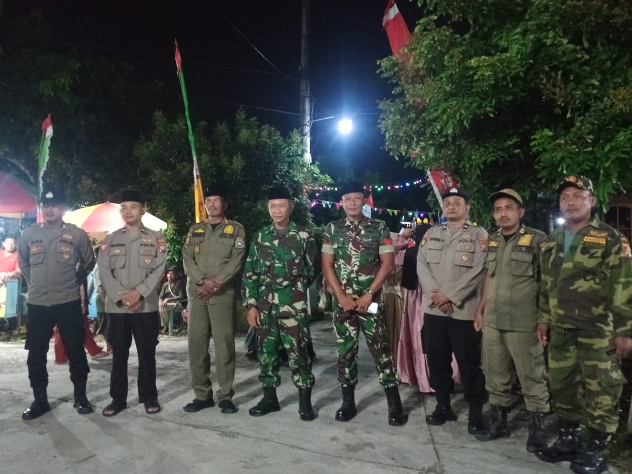 Foto: Giat Pengamanan (PAM) di Desa Prijekngablak Berlangsung Aman dan Kondusif
