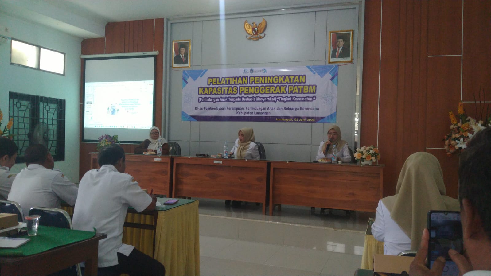 Foto: Perwakilan Kecamatan Karanggeneng Hadiri Pelatihan Peningkatan Kapasitas Penggerak PATBM