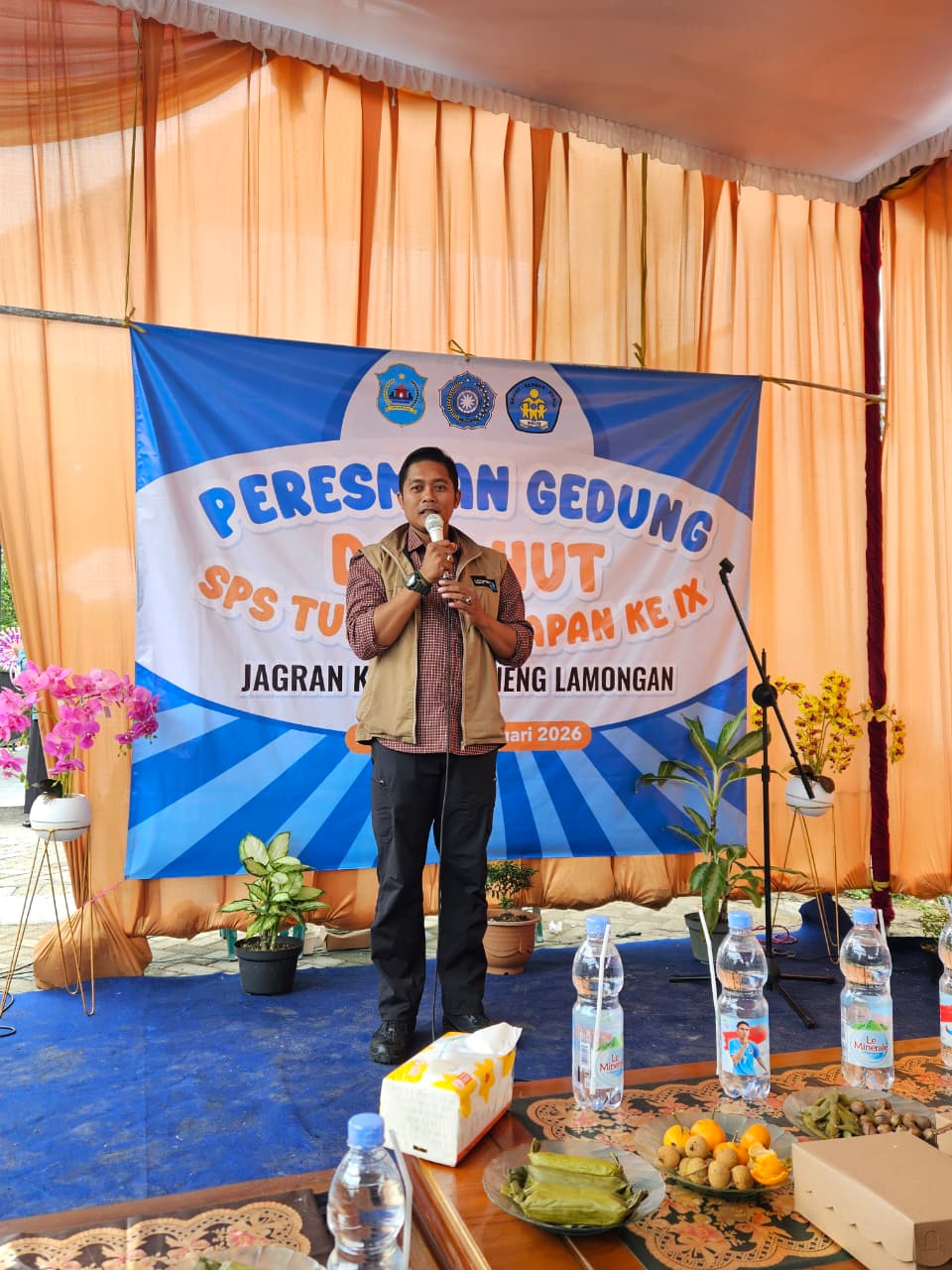 Foto: Peresmian gedung dan HUT SPS Tunas Harapan di Desa Jagran