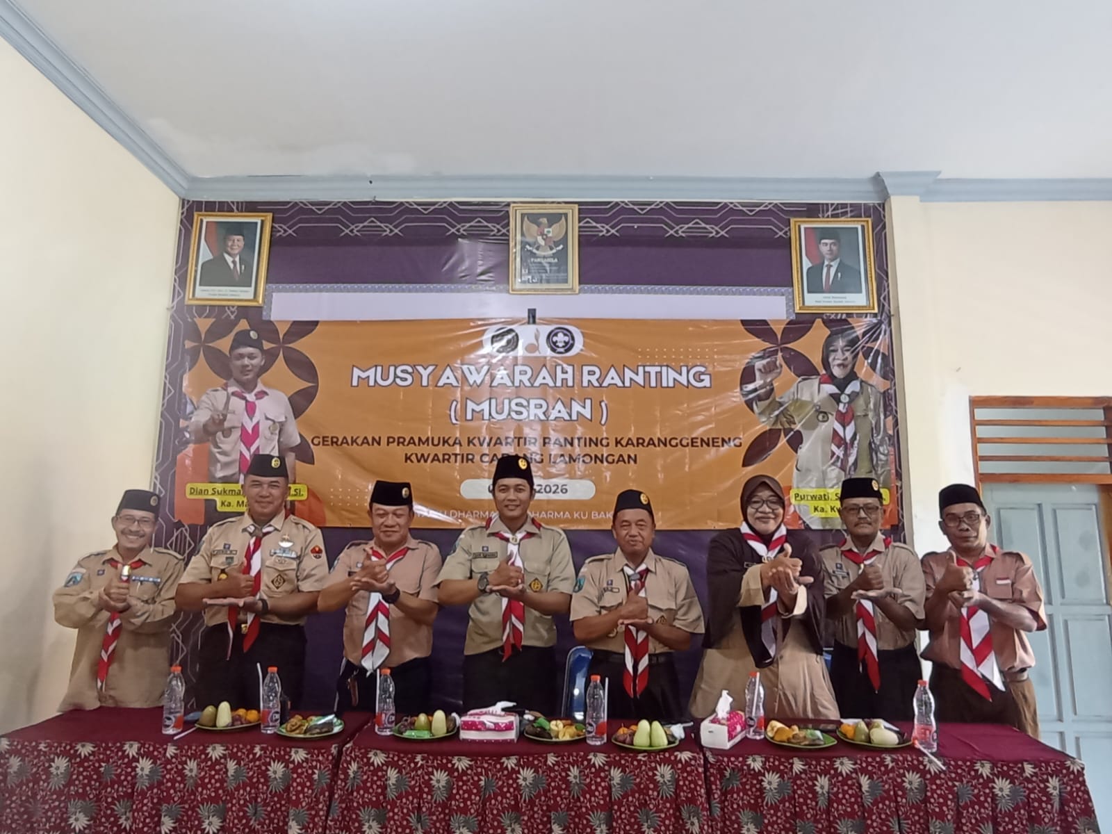 Foto: Musyawarah Ranting Gerakan Pramuka Kwartir Ranting Karanggeneng Tahun 2026