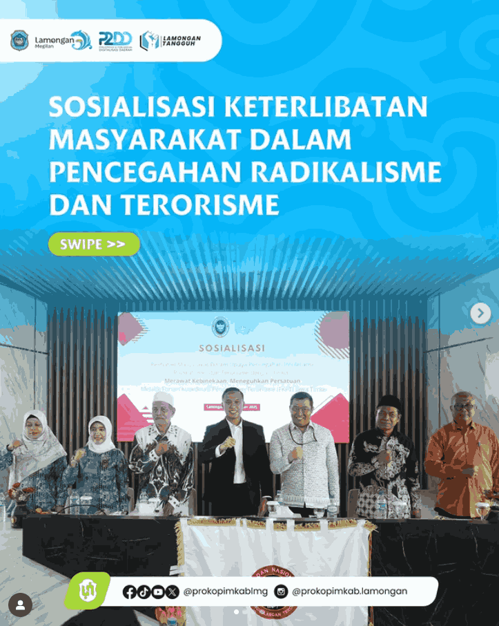 Foto: Sosialisasi Keterlibatan Masyarakat dalam Pencegahan Radikalisme dan Terorisme