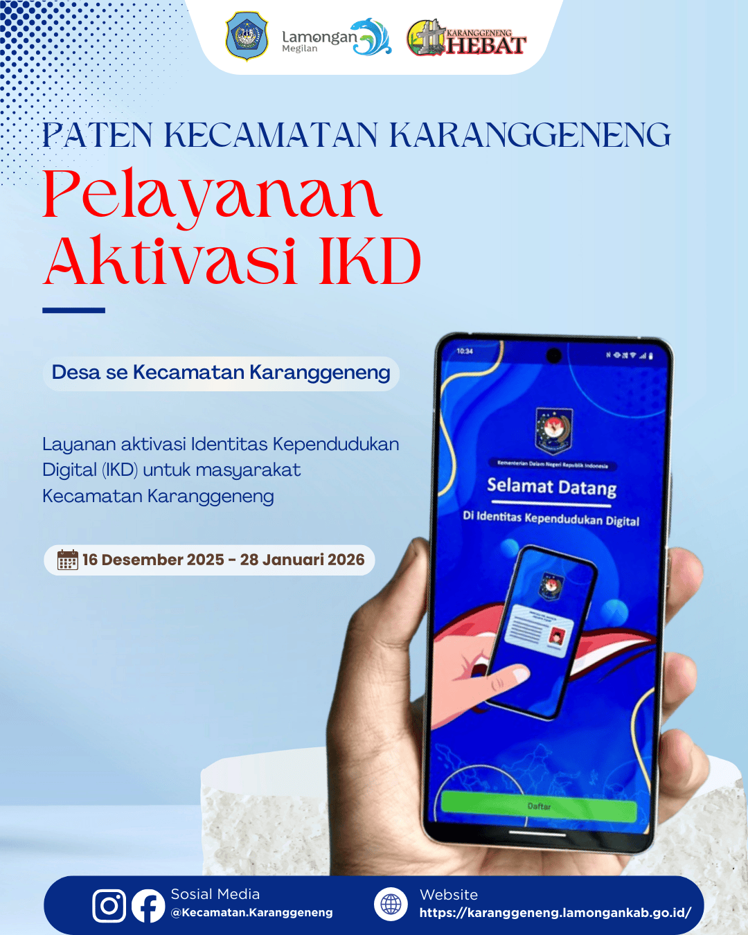 Foto: Aktivasi IKD Ke Desa Se Kecamatan Karanggeneng