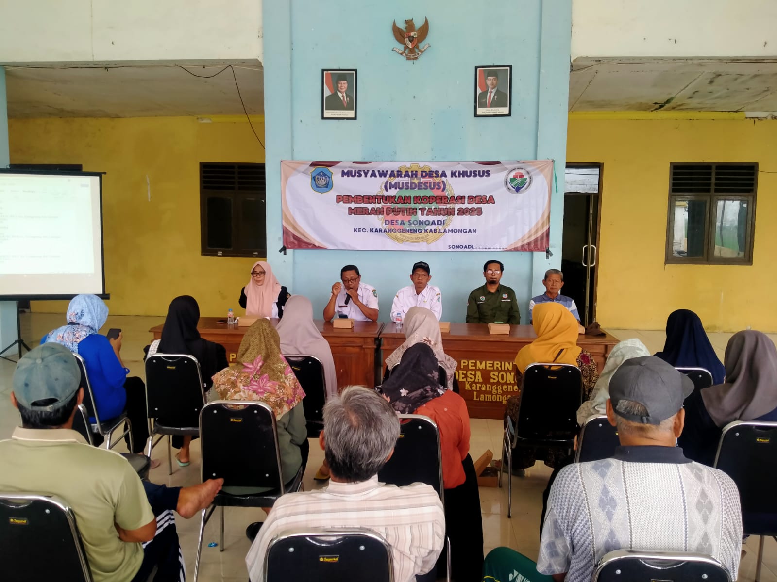 Musyawarah Desa Khusus di Desa Sonoadi
