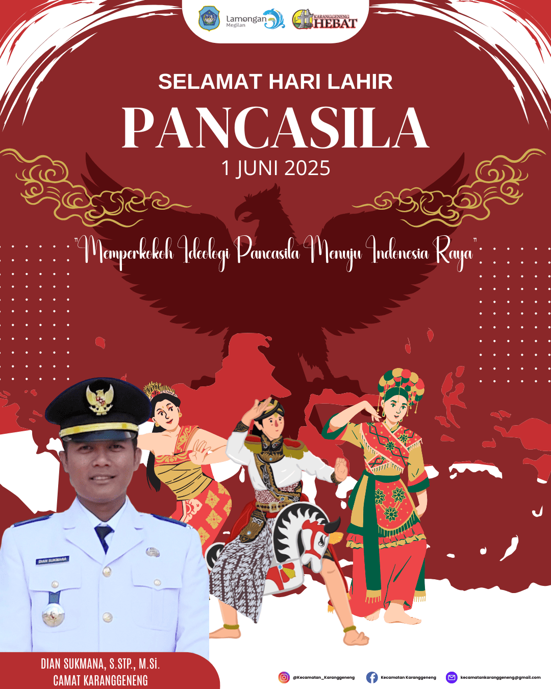Pamflet Memperingati Hari Lahir Pancasila 2025