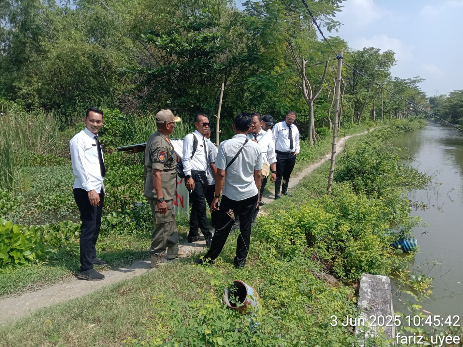 Monitoring Pompa di Desa Kendalkemlagi