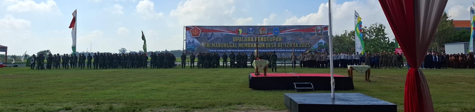 Penutupan TNI Manunggal Membangun Desa (TMMD)