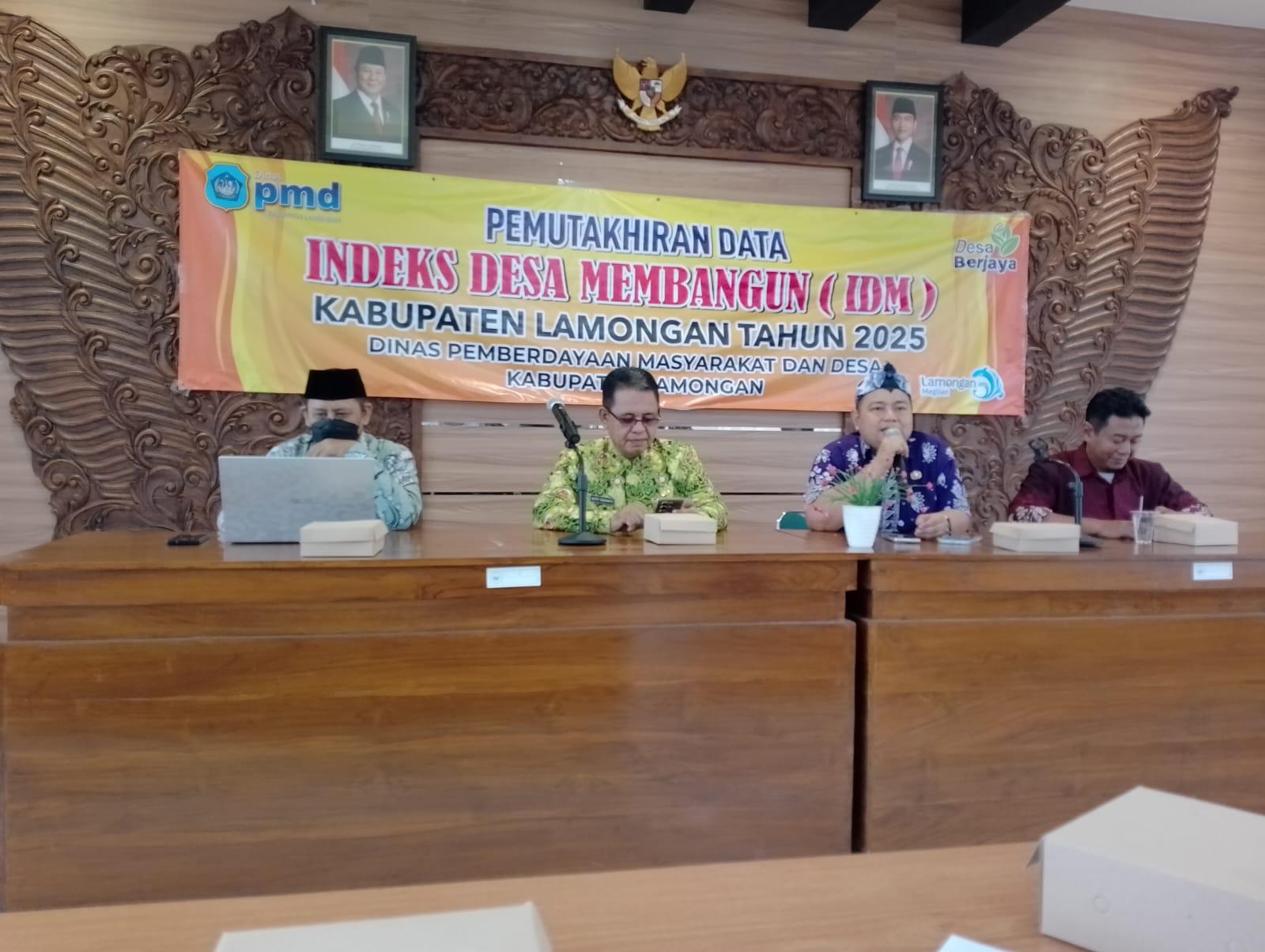 Pemutakhiran Data Indeks Desa Membangun (IDM) Kabupaten Lamongan Tahun 2025