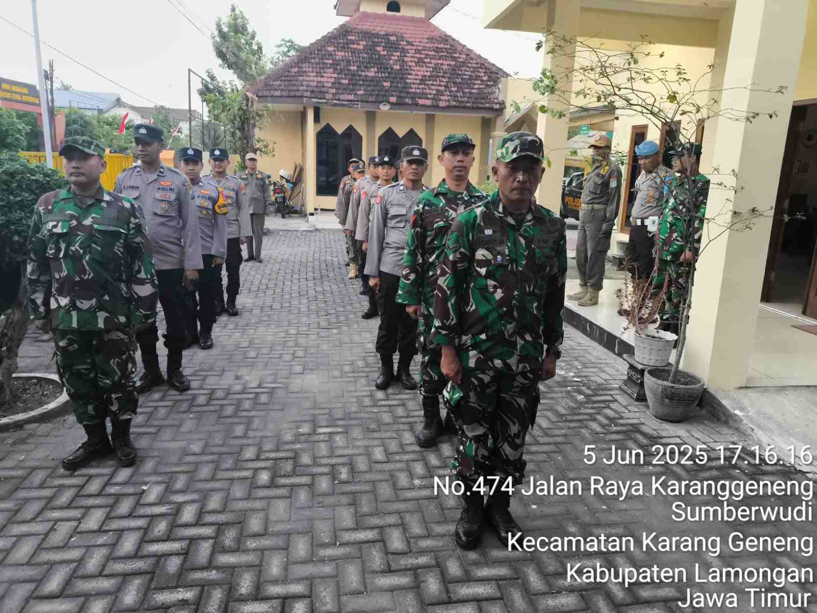 Pengamanan Persiapan Idul Adha 1446 H